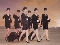 Tarik Wisman, Maskapai Korea Utara Buat Kalender Pramugari Seksi