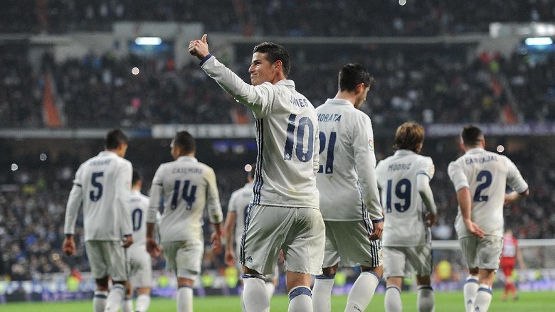 Terima Kasih James kepada Fans Madrid Terima Kasih James kepada Fans Madrid