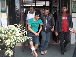 Polisi Tembak 1 Tahanan Polsek Percut Sei Tuan Medan yang Kabur