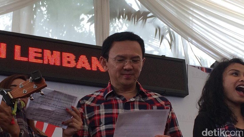 Cerita Ahok yang Diprotes Timses Sendiri Cerita Ahok yang Diprotes Timses Sendiri