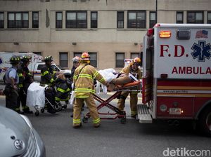 Kecelakaan Kereta Api di New York, Lebih dari 100 Orang Terluka