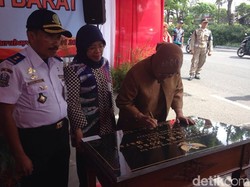 Wali Kota Risma Resmikan Frontage Road Sisi Barat