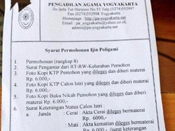 12 Syarat Poligami di Pengadilan Agama Yogya Beredar di Medsos