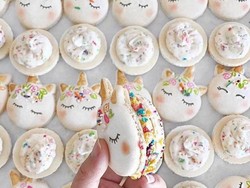 Wah, Lucunya Macaron yang Dibentuk Mirip Unicorn!
