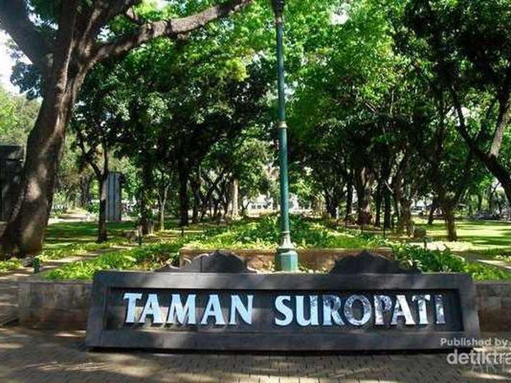 Ngabuburit Sambil Lari Sore di Taman Suropati Ngabuburit Sambil Lari Sore di Taman Suropati