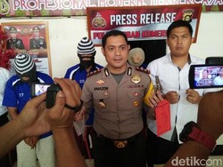 Polres OKI Tangkap 2 Petani Penjual Senpi Rakitan