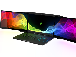Keren! Razer Pamer Laptop dengan Tiga Layar 4K