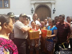 Korban Kebakaran Dekat Stasiun Kota Diungsikan di Gereja Sion