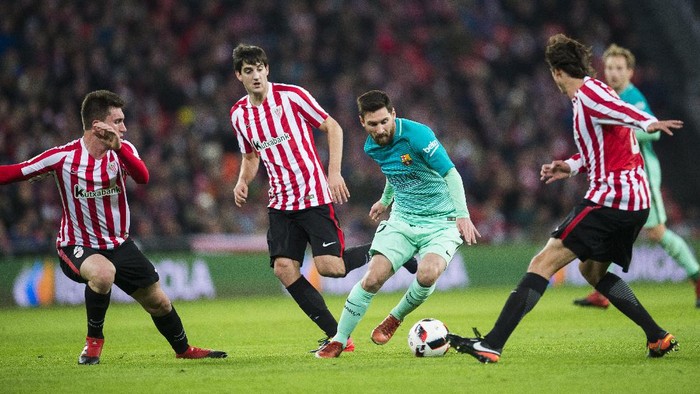 Barcelona Kewalahan Ladeni Pressing Bilbao