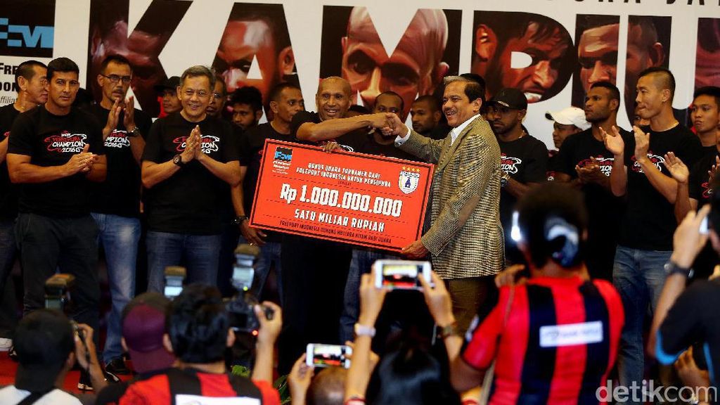 Persipura Diguyur Bonus Rp 1 M Persipura Diguyur Bonus Rp 1 M