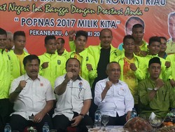 Cek Persiapan POPNAS, Gubernur Riau Temui Atlet Pelajar dan Mahasiswa