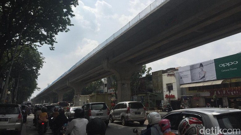 Mendahului Jakarta, LRT Palembang Kini Sudah Berbentuk