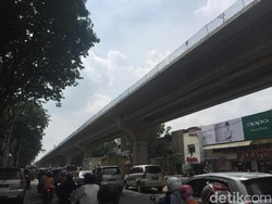 Mendahului Jakarta, LRT Palembang Kini Sudah Berbentuk