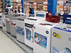 Diskon 5% Mesin Cuci, Vacuum Cleaner, Setrika di Transmart dan Carrefour