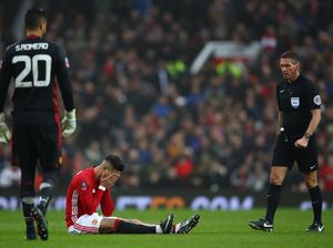 MU Tunggu Kabar Cedera Marcos Rojo MU Tunggu Kabar Cedera Marcos Rojo
