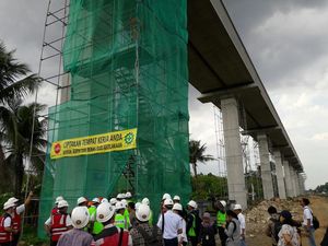 Begini Perkembangan LRT Jabodebek yang Dikerjakan Adhi Karya