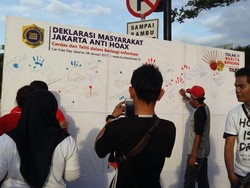 Deklarasi Masyarakat Anti Hoax Diapresiasi Positif oleh Warga