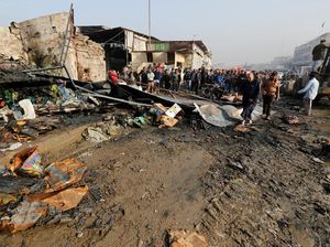 Detik-detik Rudal Iran Hantam Kota Arbil Irak