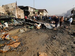 Detik-detik Rudal Iran Hantam Kota Arbil Irak