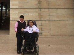 Antoni Tsaputra Mahasiswa Difabel S3 Indonesia di Sydney