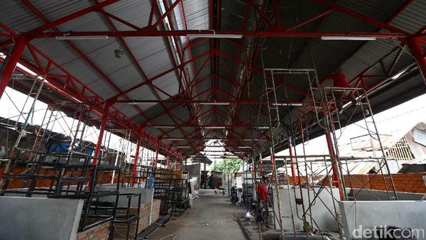 Pembangunan Sentra Kuliner Pasar Inpres