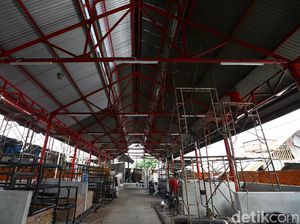 Pembangunan Sentra Kuliner Pasar Inpres