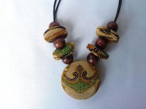 Modal Rp 200.000, Ibu Ini Berbisnis Kalung Batik
