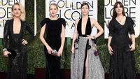 Sexy in Black!Para Selebriti Cantik di Golden Globe 2017
