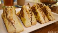 Nyam! Enaknya Roti Bakar Isi Keju, Nutella dan Marshmallow