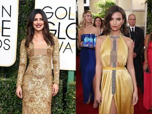 Priyanka Chopra vs Emily Ratajkowski, Siapa Paling Seksi di Red Carpet?