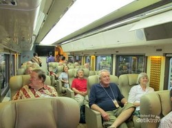 Kereta Wisata ke Yogyakarta Memang Mewah dan Nyaman