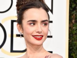 Cantiknya Lily Collins Tampil dengan Tren Makeup 2017