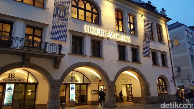 Restoran legendaris Hofbraeuhaus (Fitraya/detikTravel)