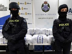 300 Kg Zat Pembuat Sabu-sabu Disita di Melbourne