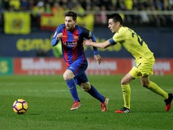 Free Kick Messi Selamatkan Barca di Kandang Villarreal