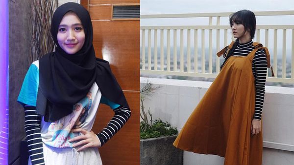 Tampil Berhijab Febby BLINK Bikin Pangling