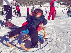 Lucunya El Barack Saat Liburan