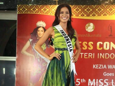 Ini Baju Renang yang Akan Digunakan Kezia Warouw di Miss Universe