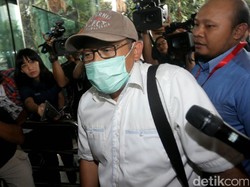 Pakai Masker dan Topi di KPK, Anas Urbaningrum: Sampeyan Inget Siapa?