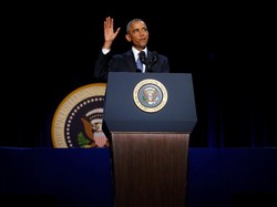 Pidato Perpisahan Obama Disusun Berbulan-bulan