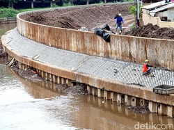 Proses Normalisasi Kali Ciliwung Masih 42 Persen