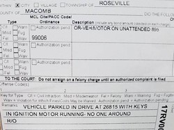 Tinggalkan Mobil dalam Kondisi Menyala, Seorang Pria Ditilang