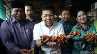 Operasi Cabai Setya Novanto di Pasar Kramat Jati