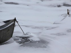 Penyelamatan Dramatis Warga Terjatuh ke Danau Membeku