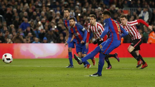 Trio MSN Loloskan Barca ke Perempatfinal