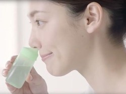 Viral, Iklan Video Tentang Produk Semprot Hidung dari Jepang