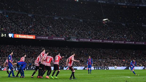 Trio MSN Loloskan Barca ke Perempatfinal