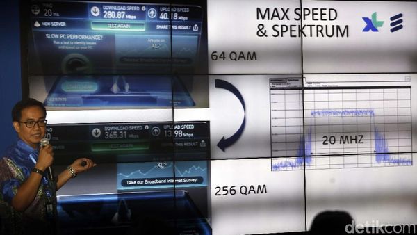 XL Tingkatkan Kualitas 4,5G
