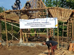 Mandiri Bangun Balai Desa untuk Kembangkan Ekonomi Masyarakat