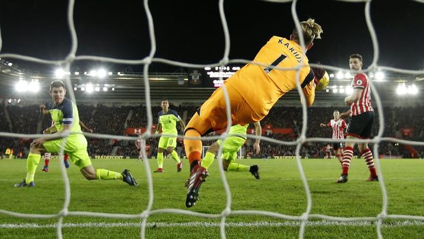 Liverpool Takluk di Kandang Southampton